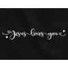 imageChristmas Leggings for Women Girls Festive Xmas Outfit Holiday Leggings Jesus Loves YouBlack