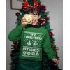 imageTstars Naughty Reindeer Its Christmas Ugly Sweatshirt for Women Tacky Sweater Style Holiday Xmas SweatshirtsGreen
