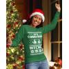 imageTstars Naughty Reindeer Its Christmas Ugly Sweatshirt for Women Tacky Sweater Style Holiday Xmas SweatshirtsGreen