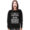 imageTstars Naughty Reindeer Its Christmas Ugly Sweatshirt for Women Tacky Sweater Style Holiday Xmas SweatshirtsBlack