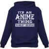 imageTstars Japanese Anime Hoodie for Men Funny Manga Hoodies Teen Boys Pullover Otaku Fans Gift ApparelBlue