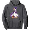 imageHonkus Ponkus Goose Shirt Funny Halloween Costume Witch Hat Pullover HoodieDark Heather Grey