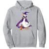 imageHonkus Ponkus Goose Shirt Funny Halloween Costume Witch Hat Pullover HoodieHeather Grey