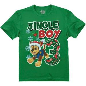 imagePaw Patrol Chase 3rd Birthday Boy Shirt  Toddler TShirt Gift Outfit for Party  Clothes for 3 Year Old BoysXmas 3rd  Green