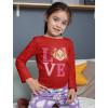 imageTstars Paw Patrol Shirts for Boys Girls Clothes Toddler Kids Long Sleeve TShirtRed
