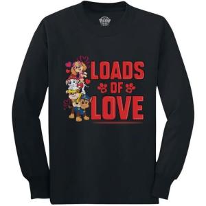 imageTstars Paw Patrol Shirts for Boys Girls Clothes Toddler Kids Long Sleeve TShirtBlack