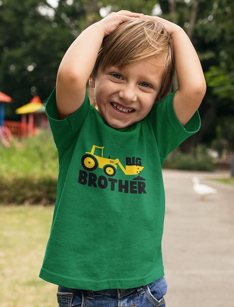 imageTstars Big Brother ampamp Little Bro Matching Tractor Outfits  Toddler TShirt ampamp Baby Bodysuit  Sibling Gift for BoysBaby Green  Kids Green