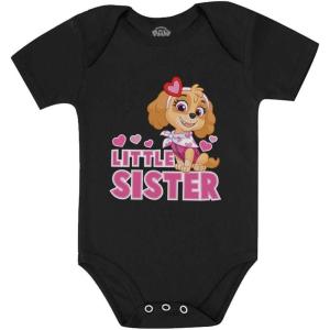 imagePaw Patrol Skye Little Sister Bodysuit  Newborn Baby Girl Outfit  Infant Sibling Gift or Coming Home LookBlack