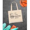 imageTstars Canvas Tote Bag for Women Basketball Lovers Reusable Bag for Shopping Tote BagBasketball Repeat