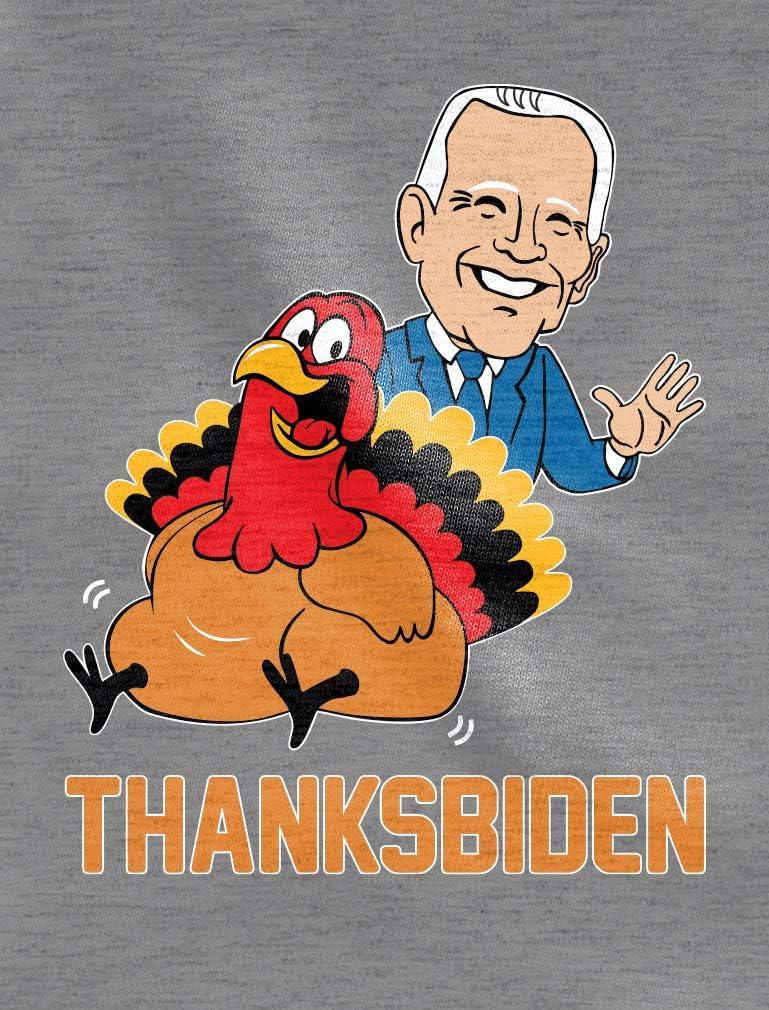 imageTstars Thanksgiving Turkey Funny Joe Biden Thanksbiden TShirtOrange