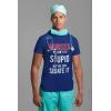 imageTstars Funny Nurse Shirt for Women  ICU RN Gift Tee for Nursing Students Hospital Staff or Nurses WeekBlue