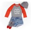 imageTstars Grateful Shirt Fall Top Cute Thanksgiving 34 Women Sleeve Baseball Jersey ShirtBlackGray