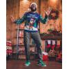 imageTstars Guess What Chicken Funny Ugly Christmas Sweater Adult Unisex Xmas Holiday Sweaters for Men WomenGolf  Multicolor