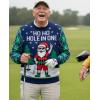imageTstars Guess What Chicken Funny Ugly Christmas Sweater Adult Unisex Xmas Holiday Sweaters for Men WomenGolf  Multicolor
