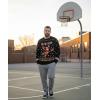 imageTstars Guess What Chicken Funny Ugly Christmas Sweater Adult Unisex Xmas Holiday Sweaters for Men WomenHoop  Multicolor