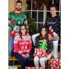 imageTstars I Touch My Elf Funny Ugly Christmas Sweater for Men Women Santa Hilarious Xmas Adult Unisex SweatersMulticolor