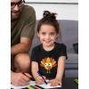 imageTstars Little Turkey Thanksgiving Holiday Shirt Cute Youth Kids TShirtBlack