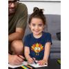 imageTstars Little Turkey Thanksgiving Holiday Shirt Cute Youth Kids TShirtNavy