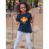 imageTstars Little Turkey Thanksgiving Holiday Shirt Cute Youth Kids TShirtNavy