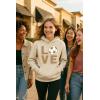 imageTstars Love Soccer Hoodie  Sporty Hoodies for Women ampamp Teen Girls  Apparel Gift Idea for Coaches Fans PlayersCream