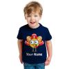 imageTstars Personalized Little Turkey Thanksgiving Shirt Cute Custom Toddler Kids TShirtBlack