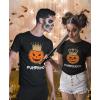 imageTstars Pumpking ampamp Pumpqueen Halloween TShirt Set  His and Hers Matching Outfit for Couples Husband WifePumpking Black  Pumpqueen Black