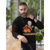 imageTstars Thanksgiving Turkey Funny Joe Biden Thanksbiden SweatshirtBlack
