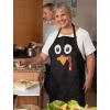 imageTstars Turkey Cooking Team Apron  Funny Thanksgiving Kitchen Apron with Pockets for Men ampamp Women Holiday ChefsTurkey  Black