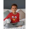 imageTstars Turkey Face Shirt Cute Little Turkey Funny Thanksgiving Long Sleeve Kids TShirtRed