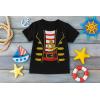 imageTstars Youth Pirate Shirt  Kids Buccaneer Tee for Boys and Girls Halloween Themed Trick or Treat OutfitBlack