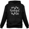 imageTstars Grateful Sweatshirt Fall Top Cute Thanksgiving Women HoodieBlack