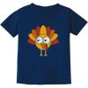 imageTstars Little Turkey Thanksgiving Holiday Shirt Cute Youth Kids TShirtNavy