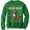 imageTstars Merry Swishmas Funny Ugly Christmas Sweatshirt for Men Basketball Tacky Sweater Style Xmas Holiday Mens SweatshirtsHoop  Green