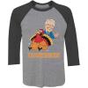 imageTstars Thanksgiving Turkey Funny Joe Biden Thanksbiden 34 Sleeve Baseball Jersey ShirtBlackGray