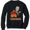 imageTstars Thanksgiving Turkey Funny Joe Biden Thanksbiden SweatshirtBlack
