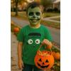 imageFrankenstein Halloween Shirt for Kids  Cute Tee with Spooky Expression Fun Gift for Boys and Girls TrickorTreatFrankenstein  Green