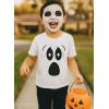 imageFrankenstein Halloween Shirt for Kids  Cute Tee with Spooky Expression Fun Gift for Boys and Girls TrickorTreatGhostface  White