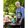 imageTstars Dad Apron Fathers Day Daddy Gifts Cooking BBQ Grill Aprons for Men with PocketsBlack