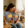 imageTstars Taco and Taquito Mommy and Me Outfits Funny Mom and Baby Gift Idea for First Mothers Day or Baby ShowerTaco Gray  Taquito Gray