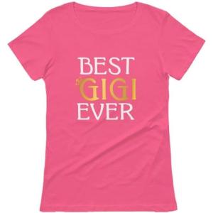 imageTstars Mothers Day  Best Gigi Ever  Best Gift for Grandma Women TShirtPink