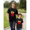 imageTstars Daddy and Me Outfits Small ampamp Large Fries Fathers Day Father Son Matching Shirts