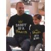imageTstars Father and Daughter Matching Outfits Gifts for Dad Daddy and Me Shirts Set Daddy Black XXLargeDaughter Lavender 4T