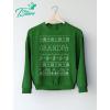 imageTstars Grandma Christmas Sweatshirt Nana Grandmother Gifts Ugly Xmas Holiday Sweatshirts for WomenGrandpa  Green