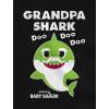 imageTstars Grandpa Shark Doo Doo Doo Baby Shark Papa SweatshirtBlack