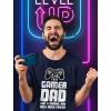 imageTstars Im a Gamer Dad TShirt Funny Gaming Shirt for Men Gift for Husband Dads or Video Game Lovers on Fathers DayWhite Print  Navy