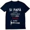 imageTstars Playeras para Papa Regalos para el Dia del Padre  Si Pap no Puede TShirtNavy