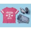 imageThis is What an Awesome 2 Year Old Looks Like Shirt  Funny 2nd Birthday Jersey TShirt for Toddler KidsWow Pink