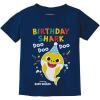 imageBaby Shark Doo Doo Shirt  Cute Party Tee for 1st or 2nd Birthday Fun TShirt for Infant Toddler Boys and GirlsNavy