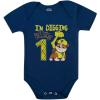 imagePaw Patrol Rubble Baby Boy Outfit Gift  Im Digging Being 1 Bodysuit for 1st Birthday PartyNavy