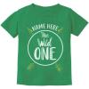 imageTstars Personalized Wild One Shirt  Custom 1st Birthday TShirt for Baby Boys ampamp Girls Cute Infant Kids OutfitGreen